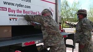 Arizona National Guard delivers medical-grade reusable gowns to nursing homes