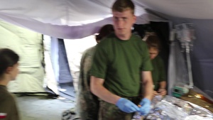 30th Medical Brigade assist Polish Cadets in Military Doctor 20