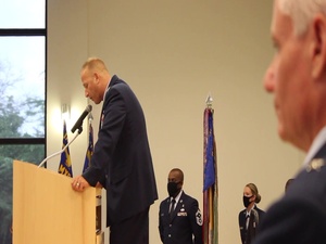 113th Wing Change of Command ceremony