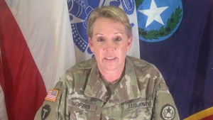 Major General Tracy R. Norris Commissioning Speech