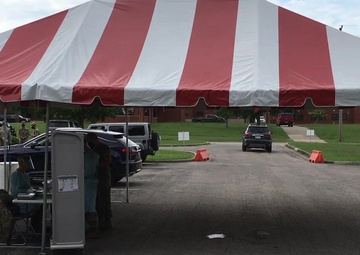 MEDDAC Drive-thru COVID-19 Testing