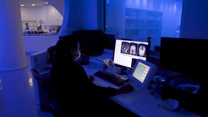 NMCSD Staff Conduct MRI Scan of a Patient’s Brain