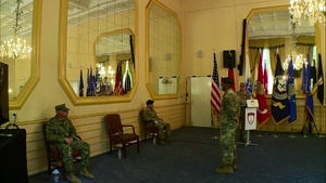 SOCEUR Change of Responsibility Ceremony