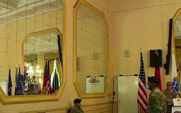 SOCEUR Change of Responsibility Ceremony