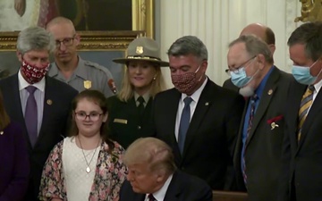 President Trump Participates in a Signing Ceremony for H.R. 1957 – The Great American Outdoors Act