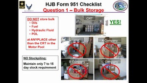 JBLM Hazardous Material Management