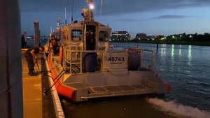 Coast Guard Station Charleston conducts post Tropical Storm Isaias assessment