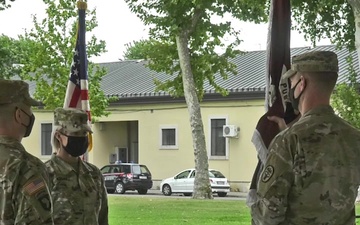 Public Health Activity – Italy, Change of Command Ceremony