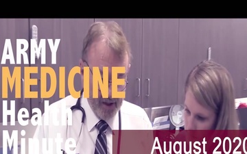 Army Medicine Health Minute - August 2020 - Immunization &amp; Influenza Vaccine Awareness