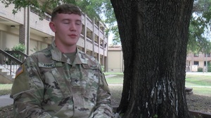Spc. Jacob Arndt, 2020 TMD Best Warrior Army junior enlisted winner