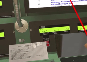 Dyess maintainers showcase training with VR