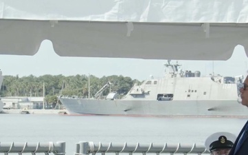Commissioning of LCS 19 USS St Louis