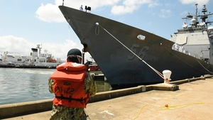 USS San Jacinto Returns From Deployment