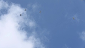 Chuting For The Ground | Marines with 3rd Marine Logistics Group conduct parachuting operations