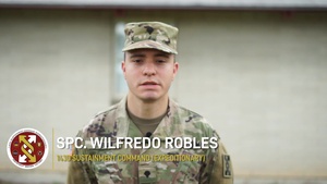 Why I Serve with Spc. Wilfredo Robles