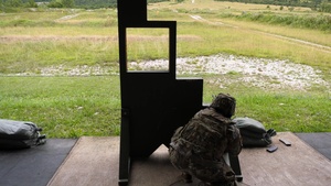 Marksmanship training at Cao Malnisio Range Aug. 5, 2020