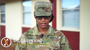 Working in a COVID-19 environment with Spc. Laryn King