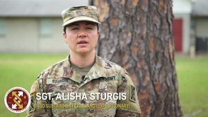 Working in a COVID-19 environment with Sgt. Alisha Sturgis