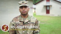 Working in a COVID-19 environment with Spc. Jorge Figueroa