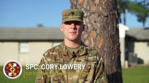 Why I Serve with Spc. Cory Lowery