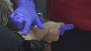 Los Angeles Air Force Base hosts a Blood Drive during COVID-19