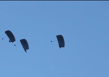 Chuting For The Ground | Marines with 3rd Marine Logistics Group conduct parachuting operations