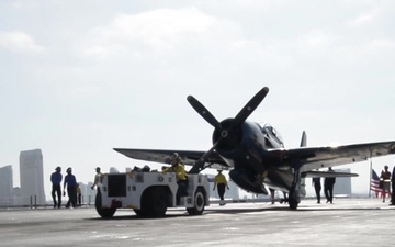 Warbirds Onloaded Aboard USS Essex