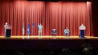 960th COG assumption of command ceremony