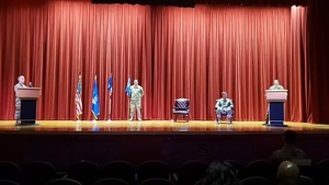 960th COG assumption of command ceremony
