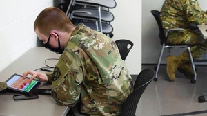 COVID-19 call center at Camp Dodge