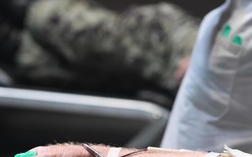 Naval Base Kitsap Hosts Blood Drive