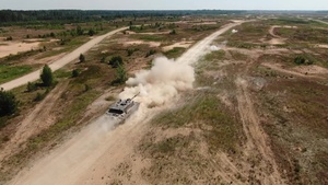 UK troops from NATO eFP Battlegroup Estonia train in Latvia (international version)
