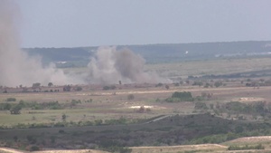1st Cavalry Division conduct combined arms live fire exercise