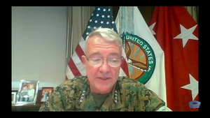 Centcom Commander Participates in Discussion on Defeating ISIS