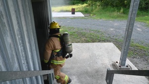 Barksdale First Sergeants immersion with the 2nd CES Fire Department
