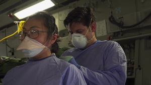B-Roll: Aeromedical crews train on Negatively Pressurized Conex