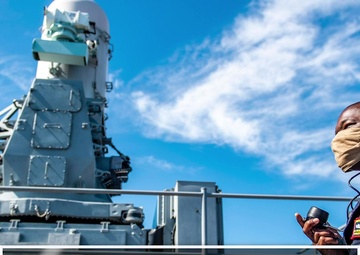 CIWS is Fired Aboard USS Germantown (LSD 42) During Live-Fire Exercise