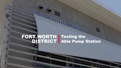U.S. Army Corps of Engineers Dallas Floodway Project Pump Station Testing