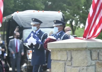 Brig. Gen. Lyle Cameron Funeral Flyover Video