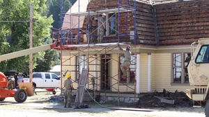 176th Engineers help renovate Northport home
