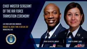 Chief Master Sgt of The Air Force Transition Ceremony
