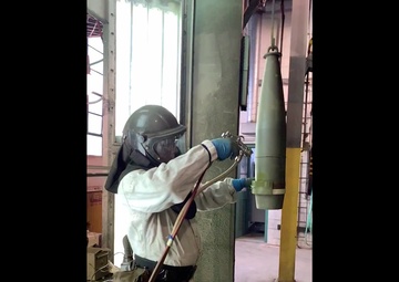 The BGAD 155mm Projectile Renovation Line