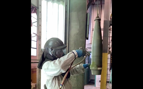 The BGAD 155mm Projectile Renovation Line