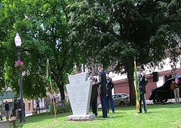Fallen Soldiers from the 28th Military Police Company honored during monument dedication