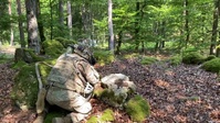 Airborne Cavalry Defends their Command Post