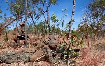 GCE Marines conduct platoon attacks
