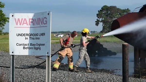 Barksdale First Sergeants immersion with the 2nd CES Fire Department B-Roll