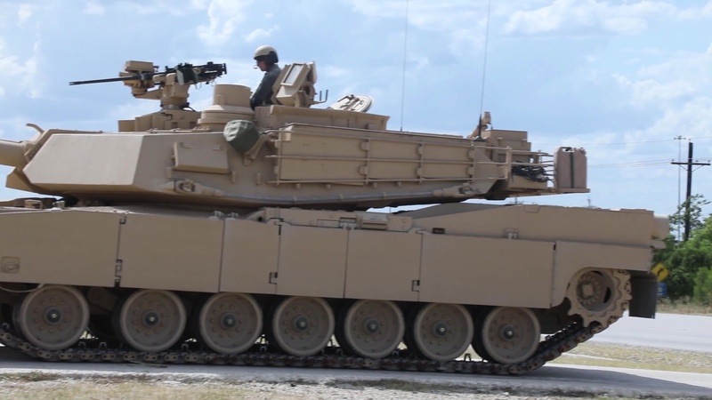 1st Cavalry Division's GREYWOLF Brigade First to Receive New Abrams Tank