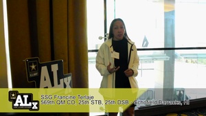 Army Profession Forum 2019: SSG Francine Terlaje