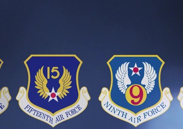 15th Air Force activation, AFCENT redesignation ceremony